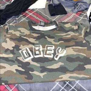 “Obey” zumiez shirt